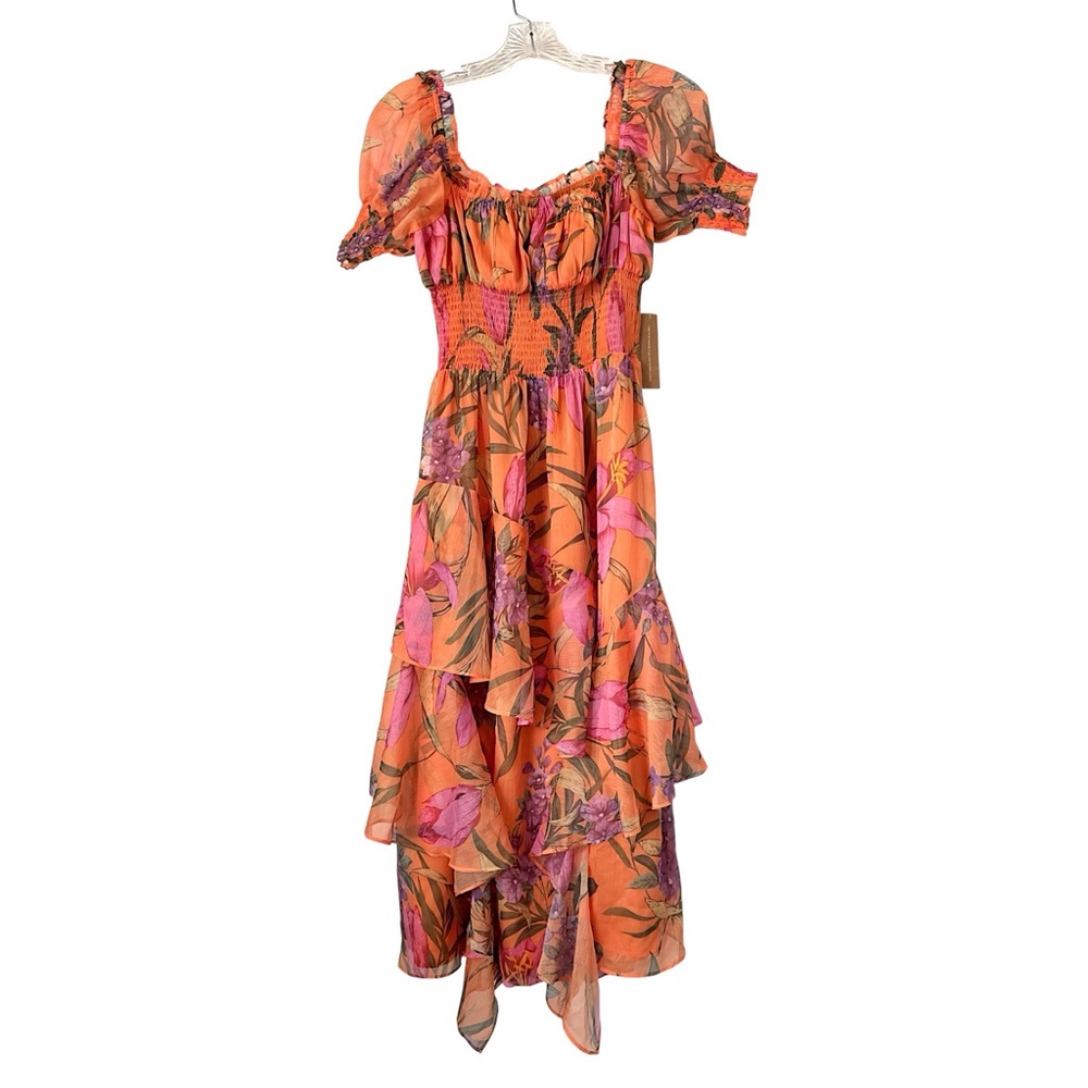 o.p.t. Olympia Dress Hibiscus Floral